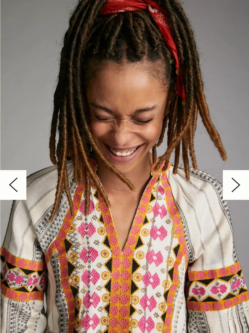 Anthropologie | Lottie Embroidered Dress Size Medium HTF - Picture 13 of 15